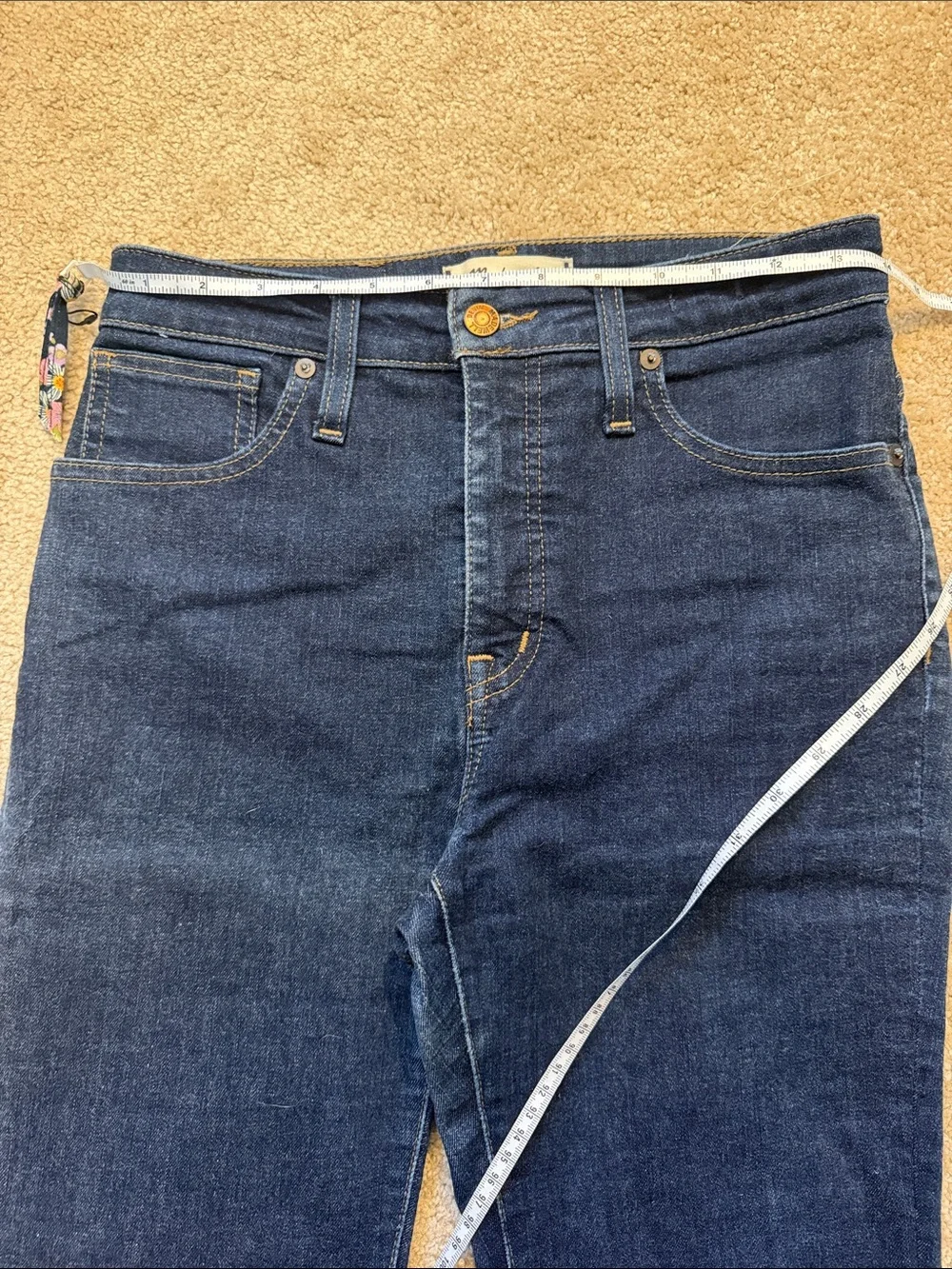 Madewell Petite Curvy High-Rise Skinny Jeans Size 27P
